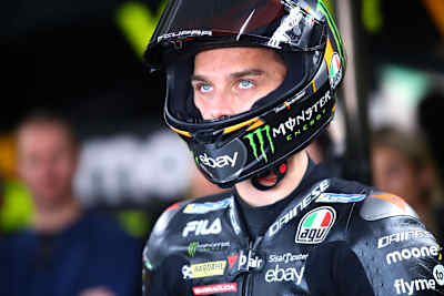 Luca Marini vor Fabio Quartararo und Aleix Espargaró