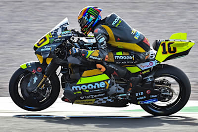 Luca Marini war am Testtag der schnellste Pilot