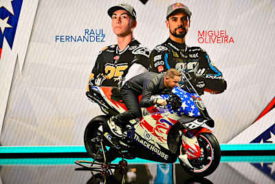 Teambesitzer Justin Marks auf der Aprilia RS-GP23: «Wir werden für Stabilität sorgen»