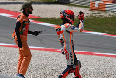 Marc Márquez bat um Vergebung