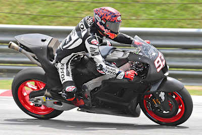 Sepang-Test-2023: Marc Márquez fuhr am Sonntag zwei Runden lange ohne Flügel