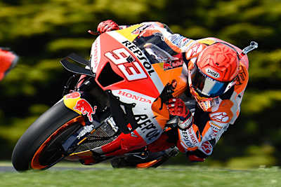 Marc Márquez auf dem Weg zum zweiten Startplatz