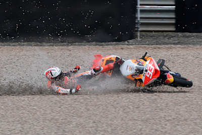 Marc Márquez: Sein Qualifying endete im Kiesbett von Kurve 1