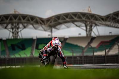 An einem teilweise verregneten Samstag Schnellster: Jorge Martin