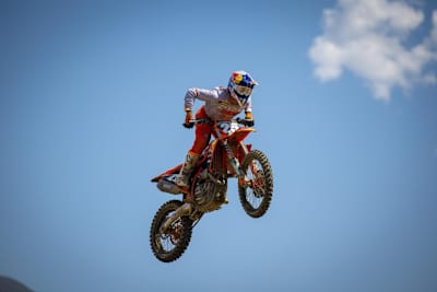 Ungewohnter Anblick: Marvin Musquin auf der 250er-KTM