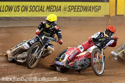 Norick Blödorn (li.) gegen Mateusz Cierniak