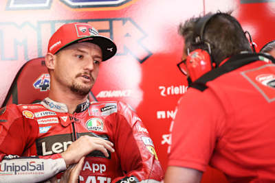 Jack Miller in der Ducati-Box