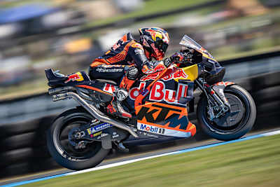 Jack Miller auf der Red Bull-KTM auf Phillip Island: Platz 7 am Samstag, Platz 2 am Freitag