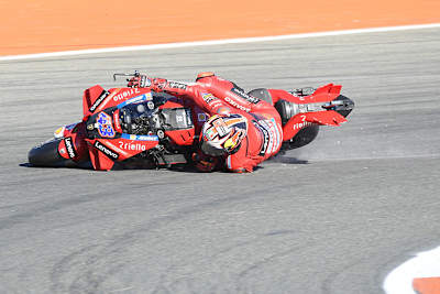 Jack Miller rutschte im Q2 im zweiten Run bereits in Kurve 2 aus