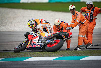 Joan Mir: Der 50. Crash des Repsol-Honda-Teams wurde pflichtschuldig erledigt