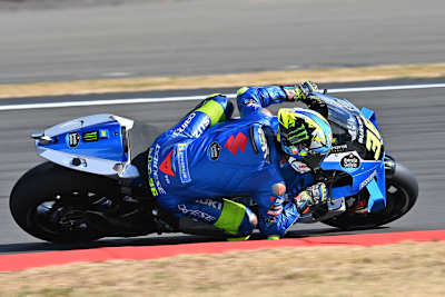 Joan Mir auf dem Silverstone Circuit