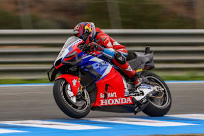Am Dienstag in Jerez: Stefan Bradl auf der RC213V