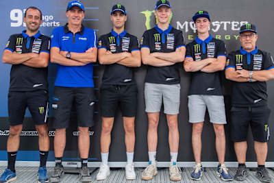 Das Yamaha-MX2-Werksteam startet 2023 mit Benistant, Elzinga und Geerts