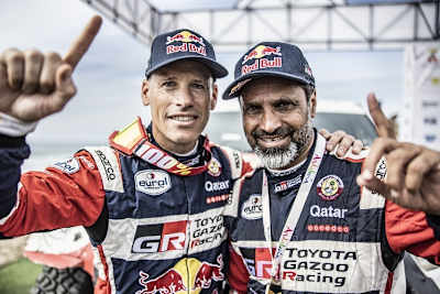 Mathieu Baumel und Nasser Al-Attiyah