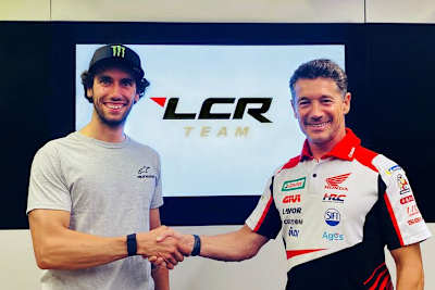 Alex Rins und Lucio Cecchinello