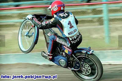 Hans Nielsen (re.) mit Erik Gundersen