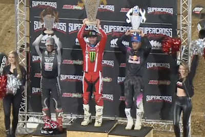 Eli Tomac gewann vor Ken Roczen und Justin Brayton