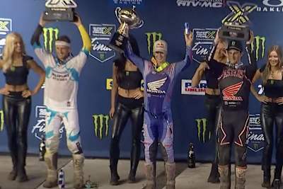 Jett Lawrence gewann vor Roczen und Sexton