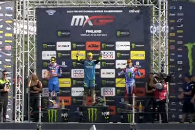 Romain Febvre gewann den Finnland-Grand-Prix vor Jorge Prado und Glenn Coldenhoff