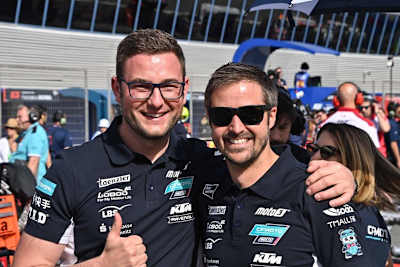 Gehen wieder getrennte Wege: Florian Prüstel und Tom Lüthi