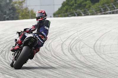 Fabio Quartararo heute im FP1 in Sepang: Kann er die Entscheidung hinauszögern?