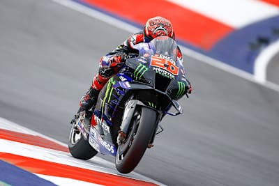 Fabio Quartararo auf der Monster-Yamaha: Allein gegen die Ducati-Übermacht
