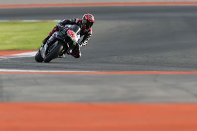 Fabio Quartararo war zuletzt beim Valencia-Test auf seiner Yamaha unterwegs
