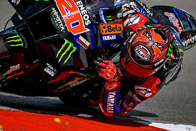 Fabio Quartararo mischte in Portugal vorne mit 