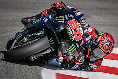 2021 noch mit Scorpion-Helm unterwegs: Fabio Quartararo