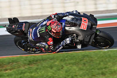 Fabio Quartararo beim Valencia-Test