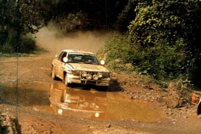 Walter Röhrl auf dem WSeg zum Sieg und Titel