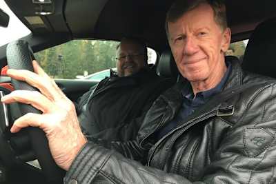 Walter Röhrl als «Taxifahrer»