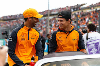 Daniel Ricciardo und Lando Norris