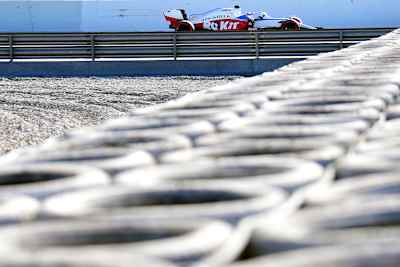 Beim Barcelona-Test 2020 war George Russell noch mit dem Rokit-Schriftzug auf dem Williams unterwegs