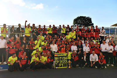 Carlos Sainz nach seinem Sieg