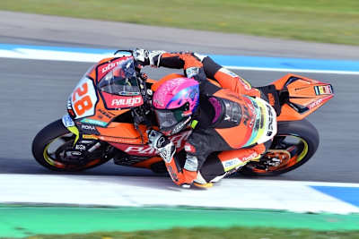 In den Rennen kam KTM-Pilot Lennox Lehmann nur wenige Kurven weit
