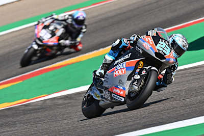 Marcel Schrötter in Aragon