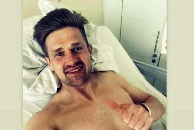 Christof Höfer liegt flach