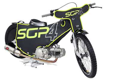 Die SGP4-Maschine der Firma Minispeedway