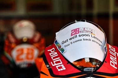 Auf die KTM RC390R wird Lennox Lehmann nicht mehr zurückkehren