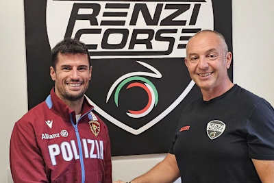 Simone Corsi und sein neuer Boss Stefano Renzi
