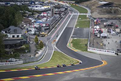 Eau Rouge wurde angepasst