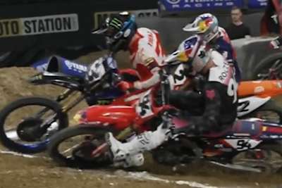 Ken Roczen und Eli Tomac am Start zum alles entscheidenden Sonntagsfinale