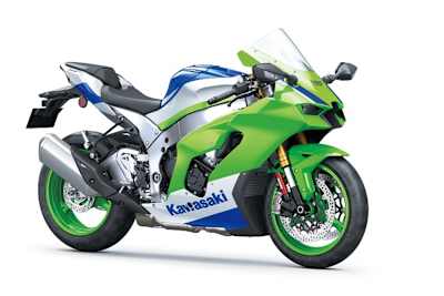 Kawasaki ZX-10R in der Jubiläumslackierung