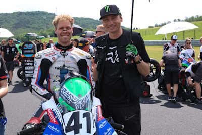 Papa Mikhalchik macht den Grid-Boy für Steinmayr