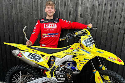 Glen Meier startet 2024 mit der RGS Suzuki