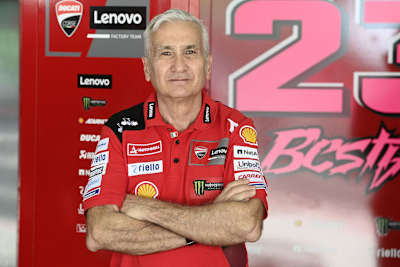 Ducati-Lenovo-Teammanager Davide Tardozzi: «Champions wissen, wie man mit dem Druck umgeht»