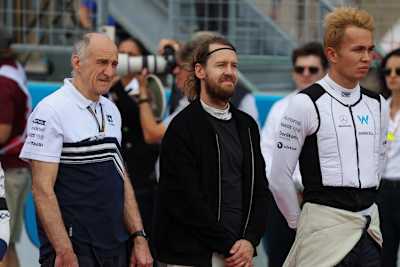 Franz Tost mit Sebastian Vettel