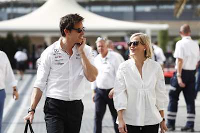Toto und Susie Wolff