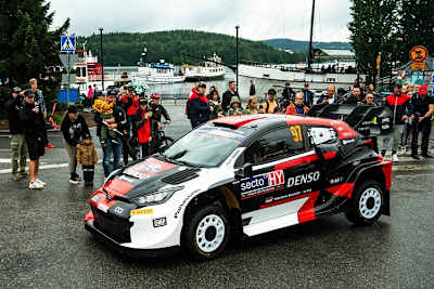 Der Toyota GR Yaris Hydrid fährt fossilfreien Treibstoff